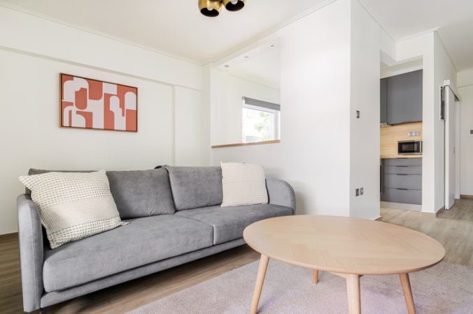 Tirane, jepet me qera apartament 1+1+Ballkon Kati 3, 60 m² 600 € (kodra e diellit)