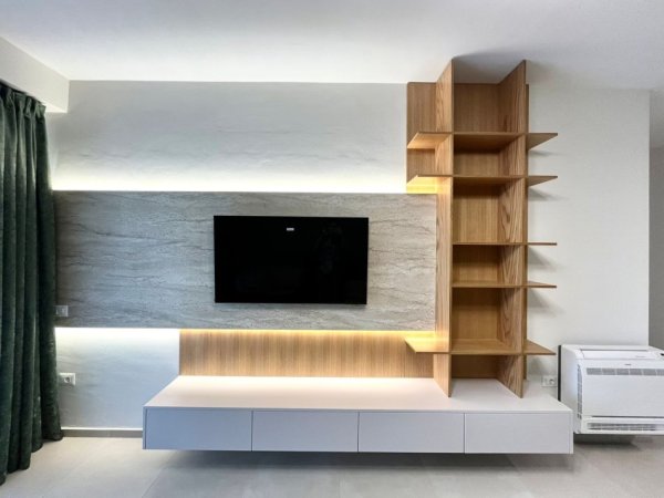 Privat, Tirane, jepet me qera apartament 1+1+Ballkon Kati 2, 85 m² 900 €