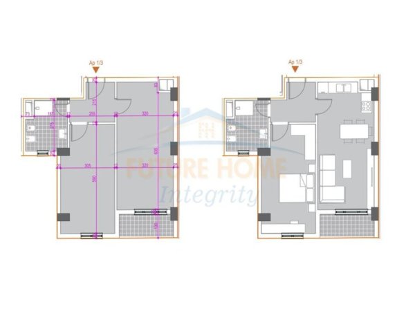 Tirane, shitet apartament 1+1 Kati 1, 73 m² 139.500 € (Rruga Jordan Misja)