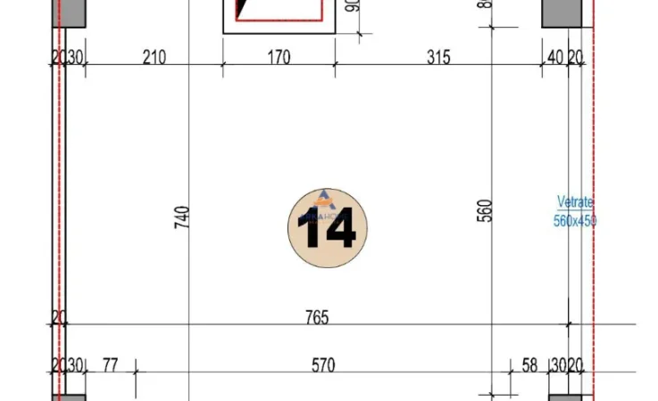 Tirane, jepet me qera ambjent biznesi , 75 m² 850 € (URBAN GATE, ASTIR)