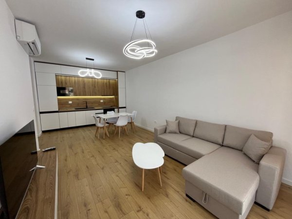 Tirane, jepet me qera apartament 1+1+Parking, Kati 2, 65 m² 700 € (Kompleksi Trio Tower, Don Bosko)