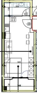 Tirane, shitet garsonier 1+1 Kati 5, 46 m² 73.500 € (RRUGA DRITAN HOXHA)