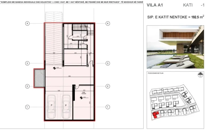 Tirane, shes Vile 3 Katshe Kati 3, 2.575.000 € 