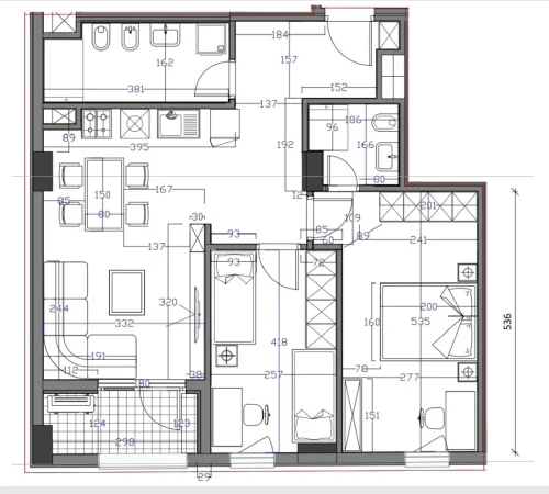 Tirane, shes apartament 2+1+Ballkon Kati 6, 92.1 m² 237.500 € (Siri Kodra, kompleksi Siri 2)