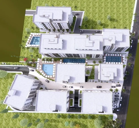 Golem, shes apartament 1+1 Kati 3, 62 m² 74.400 €