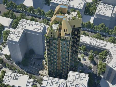 Tirane, shitet apartament 2+1+Ballkon Kati 7, 104 m² 352.240 € (Pazari i Ri, Qender)