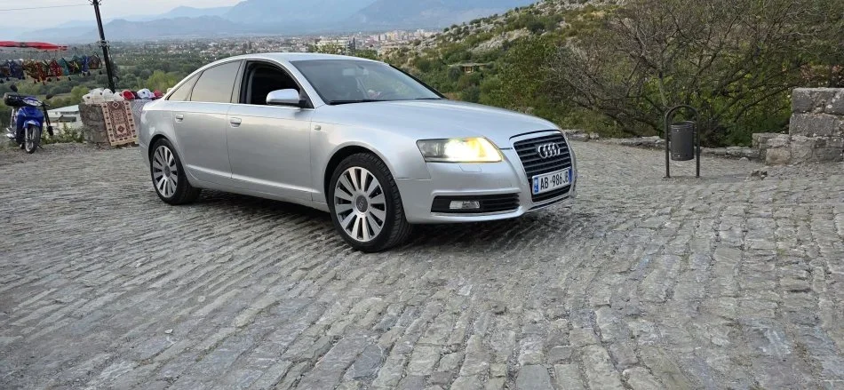 Shkoder, shitet makine AUDI A6 Nafte, gri metalizato automatik Klima 217.233 km 5.000 €