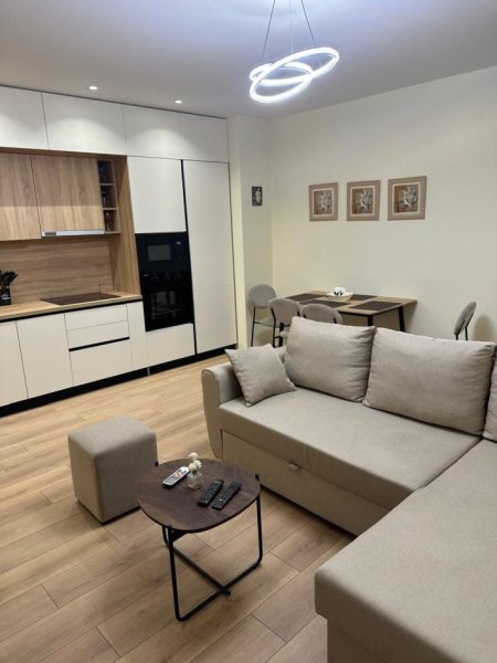 Tirane, jepet me qera apartament 1+1+Ballkon Kati 9, 60 m² 650 € (Rruga e Kavajes)
