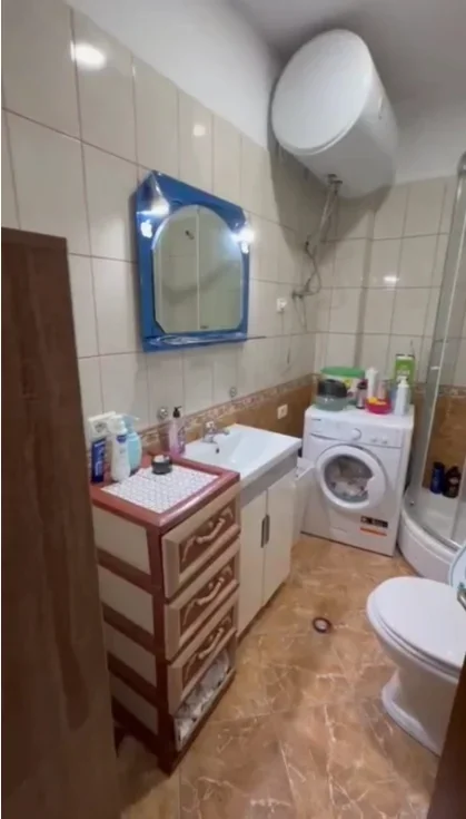 Tirane, jepet me qera apartament 1+1 Kati 6, 56 m² 430 € (Rruga Milto Sotir Gura)