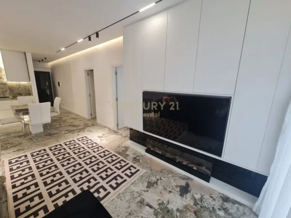 Tirane, jepet me qera apartament 1+1 Kati 4, 100 m² 1.200 € (Liqeni i Thate)