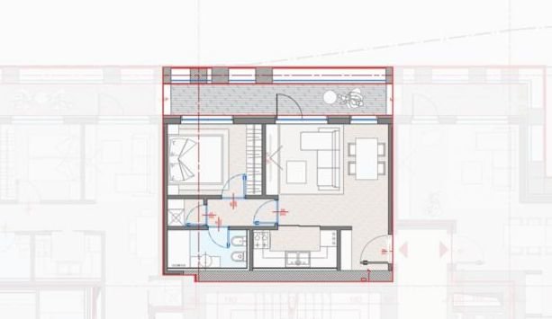 SHITET: Apartament Unik: 🔥 1+1 & Kuzhine Vec 📍 (Rez. Manhattan - Zogu Zi ) - Mundësi Blerje Parkimi****** (126,000€) 🔥