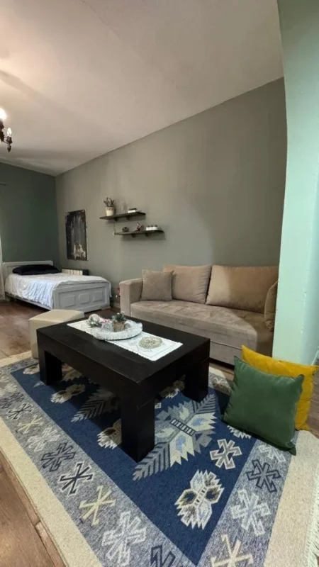 Tirane, jepet me qera apartament 1+1 Kati 0, 44 m² 450 € (Zogu i Zi)