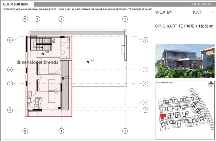 Tirane, shes Vile 3 Katshe Kati 3, 1.854.000 € 