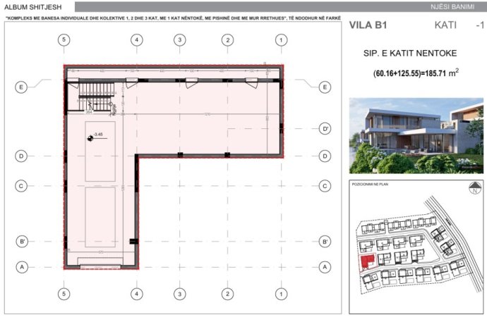 Tirane, shes Vile 3 Katshe Kati 3, 1.854.000 € 