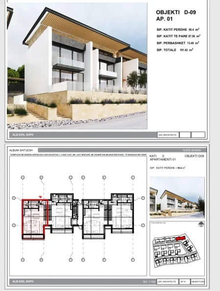 Tirane, shes apartament duplex Dublex Kati 2, 191 m² 473.000 € 