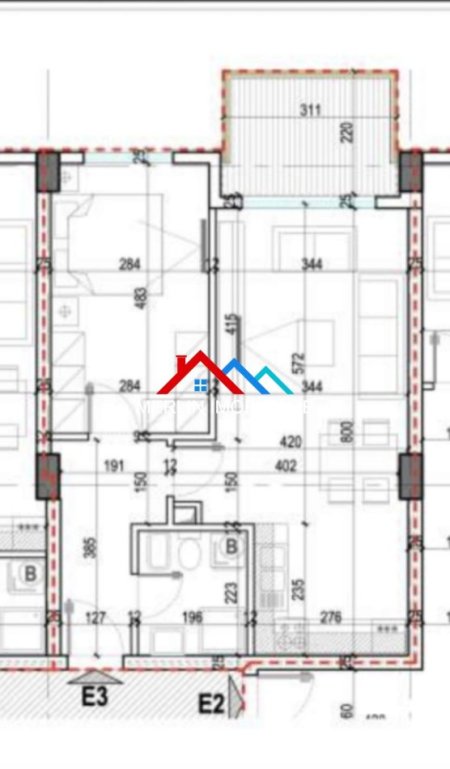 Tirane, shitet apartament 1+1+Ballkon Kati 5, 76 m² 123.000 € (RRUGA DRITAN HOXHA,LAPRAKE)