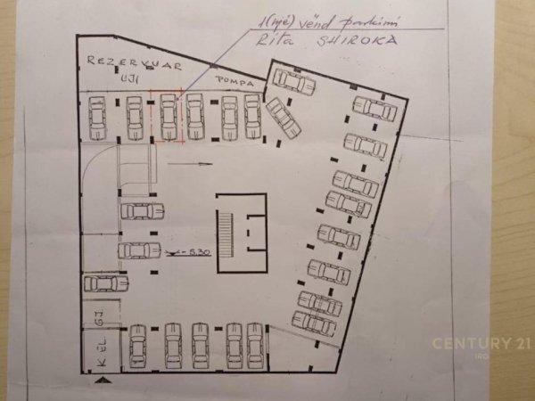 Tirane, shitet garazh | post parkimi Kati -2, 16 m² 45.000 € (Rr.e Elbasanit)