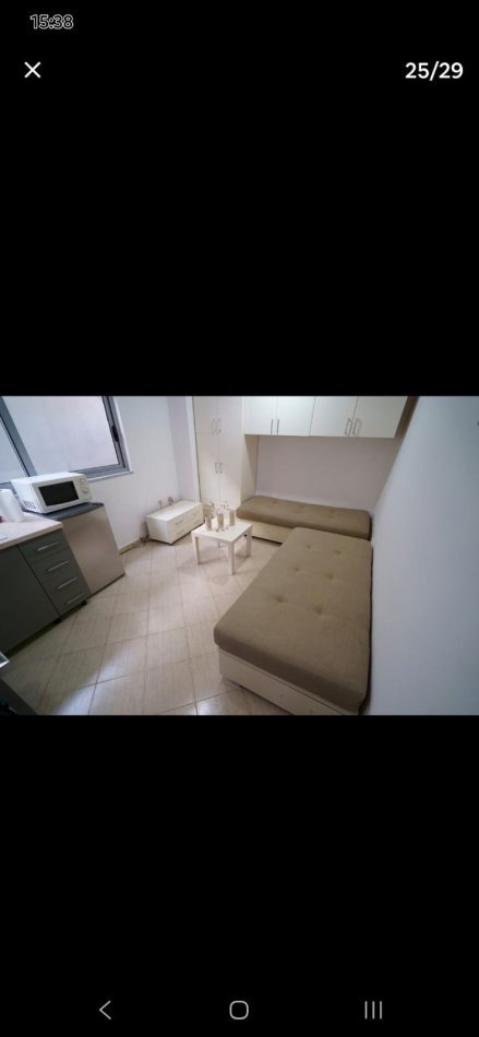 Tirane, jap me qera garsonier Kati 0, 30 m² 300 € (Perballe parlamentit Rruga Jeronim De Rada)