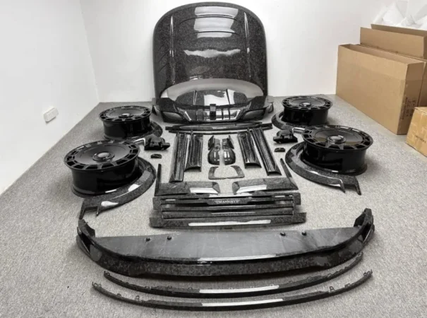✅SHITEN BRABUS MANSORY ABT URBAN KIT BODYKITE PJES CARBON PER MERCEDES BENZ G CLASS S CLASS LAMBORGHINI RANGE ROVER AUDI RS ROLLS ROYCE BENTLEY FERRARI ME POROSI NGA USA DHE GJERMANIA PER CDO MODEL