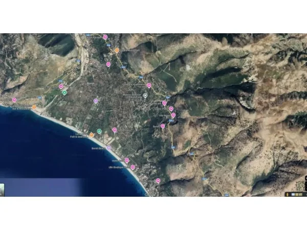 Borsh, shitet toke , 1.677 m² 754.650 € 