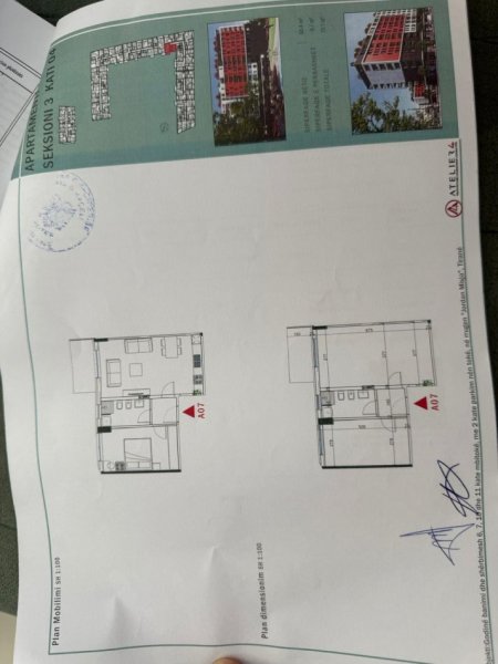 Tirane, shes apartament 1+1+Ballkon Kati 4, 70 m² 128.000 € (Jordan Misja)