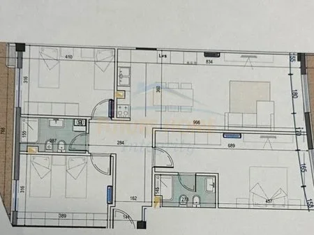 Tirane, shitet apartament 3+1 Kati 10, 152 m² 334.400 € (Mine Peza)