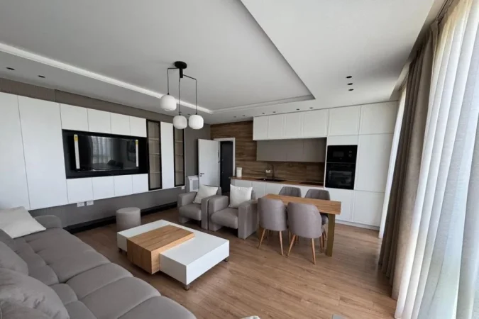 Tirane, jepet me qera apartament 1+1+Ballkon Kati 6, 76 m² 700 € (BULEVARDI I RI)