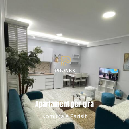 Tirane, jepet me qera apartament 1+1+Ballkon Kati 3, 70 m² 650 € (Komuna e Parisit)