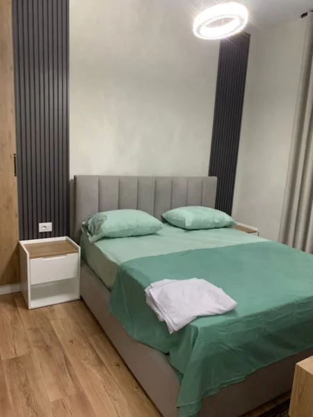 Tirane, jepet me qera apartament 1+1 Kati 1, 65 m² 500 € (Rruga Panorama, prane "Harry Fultz")