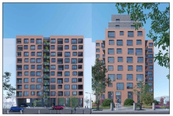 Apartament 2+1+2 per shitje - Shkolla e Kuqe, Tirane