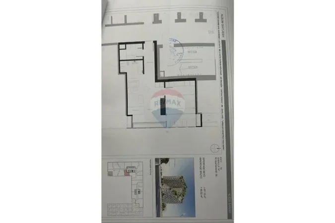 Tirane, shitet apartament 1+1+Ballkon Kati 19, 81 m² 150.000 € 