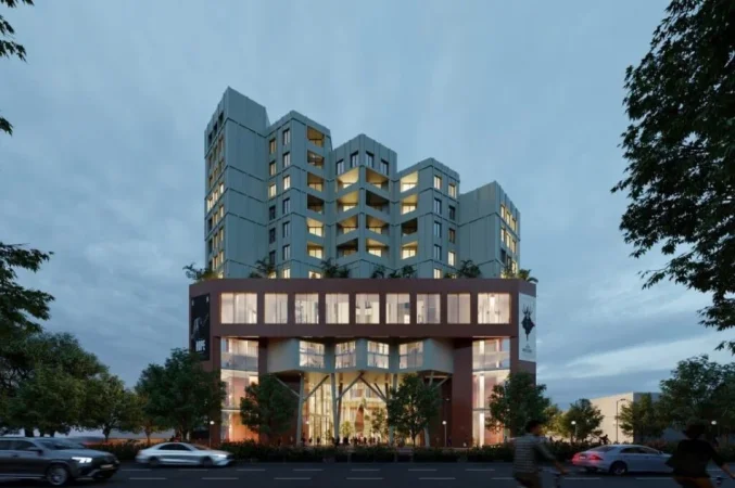 Tirane, shitet apartament 2+1+Ballkon Kati 6, 89 m² 155.000 € (Colonnade Residence)