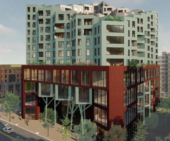 Tirane, shitet apartament 2+1+Ballkon Kati 6, 89 m² 155.000 € (Colonnade Residence)