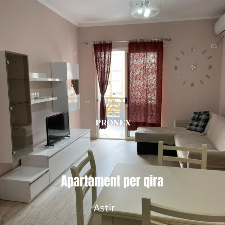 Tirane, jepet me qera apartament 1+1+Ballkon Kati 3, 70 m² 480 € (Astir)