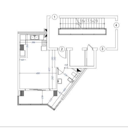 Tirane, shes garsonier 1+1 Kati 2, 49 m² 53.000 Euro (Kompleksi fratari)
