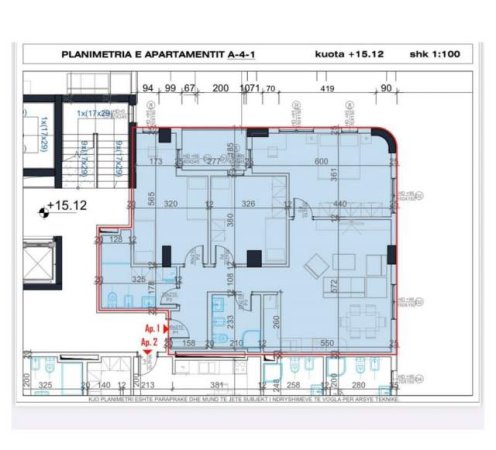 OKAZION/Tirane, shitet apartament 3+1 Kati 2, 133 m² 133.000 Euro (Yzberisht)