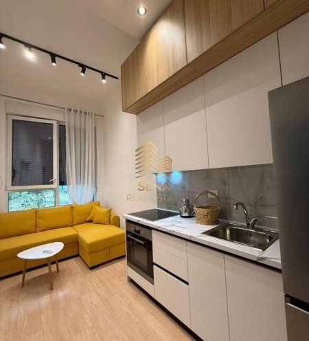 Tirane, jepet me qera apartament 1+1 Kati 1, 50 m² 500 € (Kompleksi Kontakt, 21 Dhjetori)