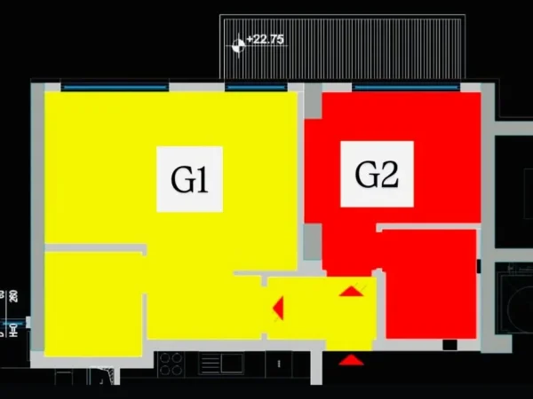 Tirane, shitet garsonier 2+1 , 79 m² 197.750 €
