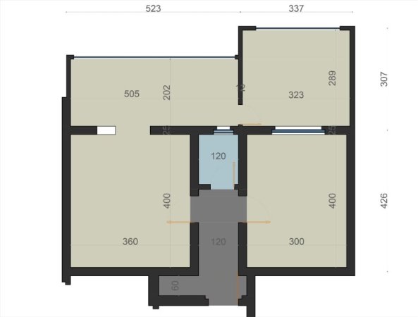 Tirane, shitet apartament 2+1+Ballkon Kati 1, 64 m² 130.000 € (MEDRESE)