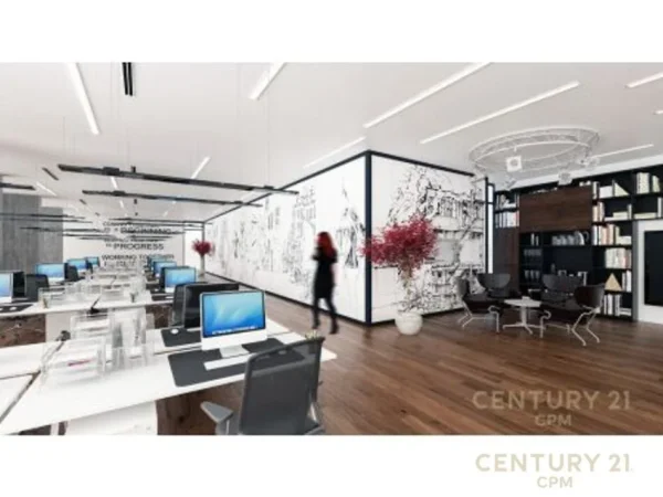 Tirane, jepet me qera zyre Kati 13, 140 m² 3.000 € (Rr.e Elbasanit , Downtown One)