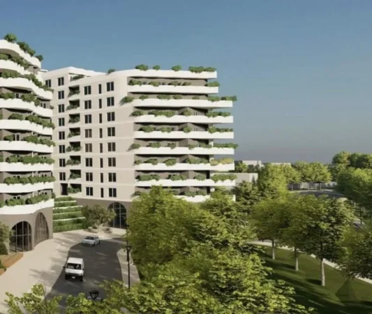 Paskuqan, shitet apartament 2+1 Kati 7, 84 m² 92.700 €