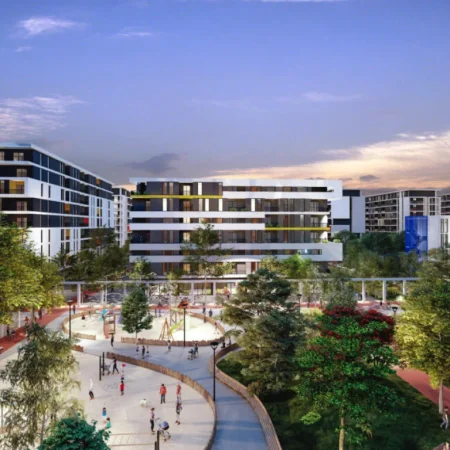 Univers City, shitet apartament 2+1 Kati 3, 122 m² 118.800 €