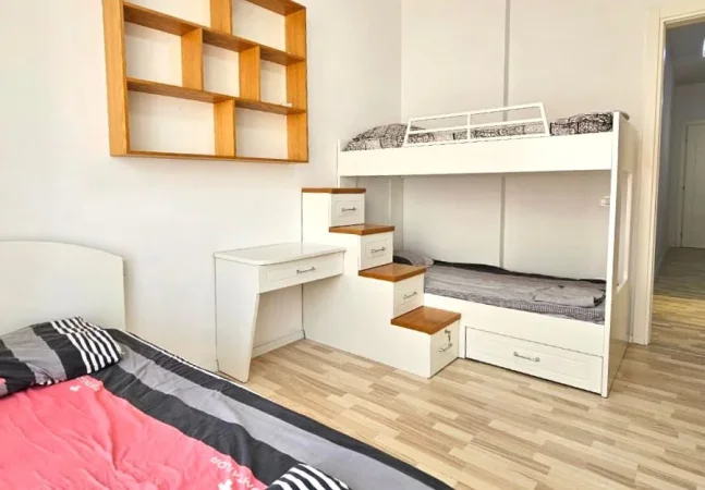 ✨JEPET ME QIRA apartament 2+1+2 wc totalisht i investuar si per vete me çdo gje cilesore te markave me te mira 📍TEK KOMPLEKSI DELIORGJI
