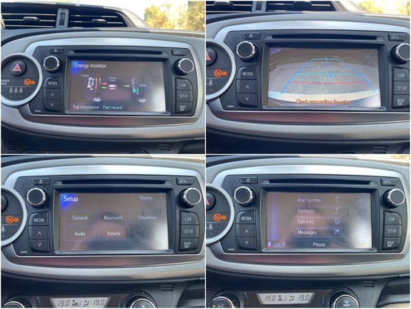 Tirane, shes makine TOYOTA YARIS HYBRID Elektrike, e bardhë automatik Klima 225.000 km 7.500 €