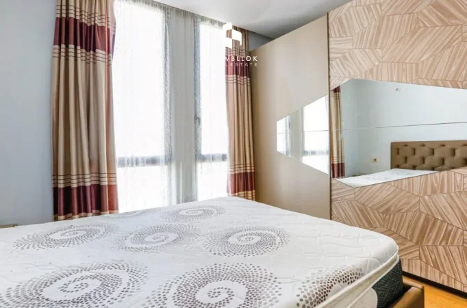 ✨Me Qera: Apt 1+1 Modern & i Dizenjuar me Arkitekt 📍( Yzberisht - Eco Market ) k.7, Pllt i Ri |