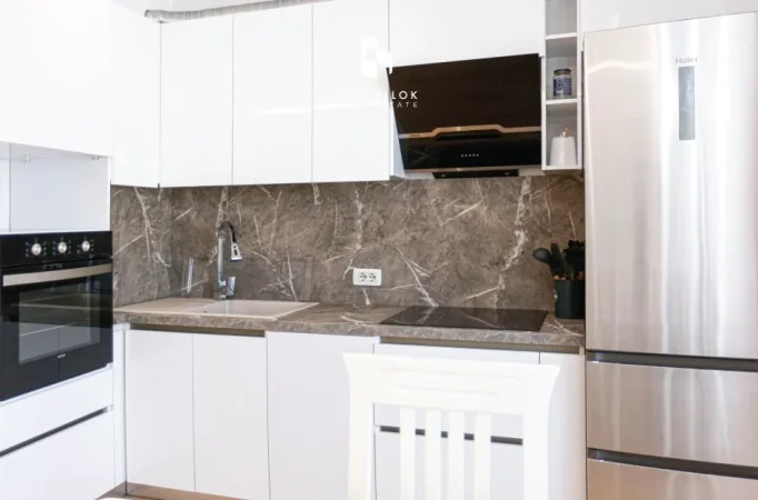 ✨Me Qera: Apt 1+1 Modern & i Dizenjuar me Arkitekt 📍( Yzberisht - Eco Market ) k.7, Pllt i Ri |