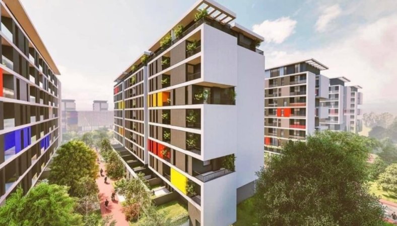 Tirane, shitet apartament 1+1 Kati 4, 66 m² 80.000 € 