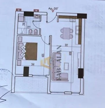 Tirane, shitet apartament 1+1 Kati 4, 71 m² 85.500 € (Babrru)