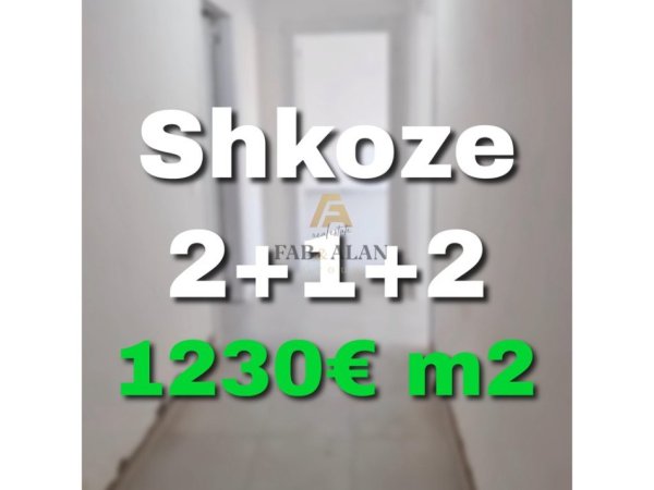 Tirane, shitet apartament 2+1 Kati 1, 100 m² 123.000 € (Shkoze)
