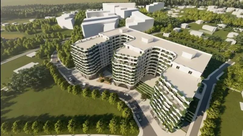 Tirane, shitet apartament 1+1+Aneks+Ballkon Kati 7, 64 m² 71.800 € (Rruga Mehmet Gjevori)